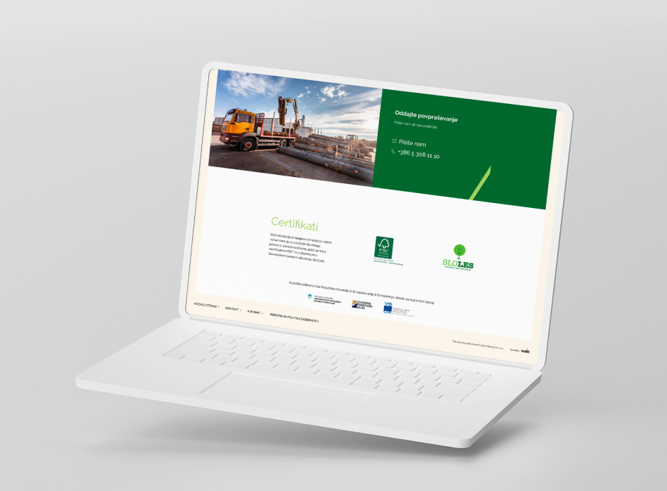 Enostavno spletno mesto_Agencija Vodik